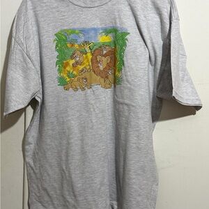 Deadstock Lion Jungle Print